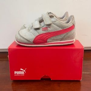 Toddler Puma Steeple Glitz Velcro Sneakers